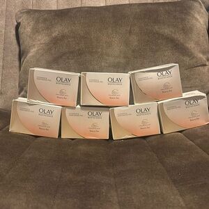 Olay Bodyscience Cleansing & Moisturizing Feel Beauty Bar Soaps lot of 7